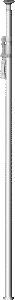 KUPO KP-L2137PD KUPOle - Extends from 210cm to 370cm - Silver