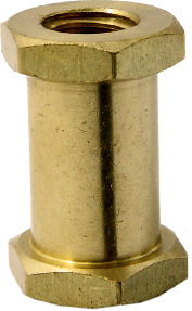 KUPO KS-015 Hex Stud with 3/8" -16 Female and 1/4" -20 Female