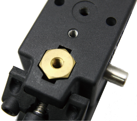 KUPO KS-015 Hex Stud with 3/8" -16 Female and 1/4" -20 Female