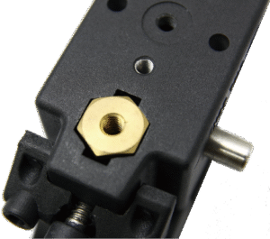 KUPO KS-015 Hex Stud with 3/8" -16 Female and 1/4" -20 Female
