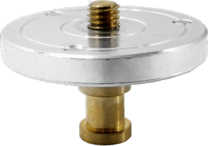 KUPO KS-023 3/8"-16 Threaded Mounting Plate with Baby 5/8" (16mm) Stud