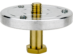 KUPO KS-023H Hex Mounting Plate 3/8"-16m with 5/8" Hex Stud