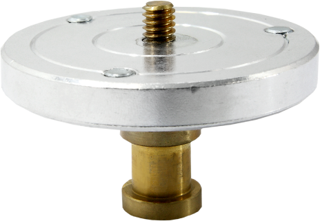 KUPO KS-024 1/4"-20 Threaded Mounting Plate with Baby 5/8" (16mm) Stud