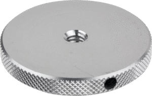 KUPO KS-068 Round Knurled Flange Disc 1.77" with 1/4"-20 Female