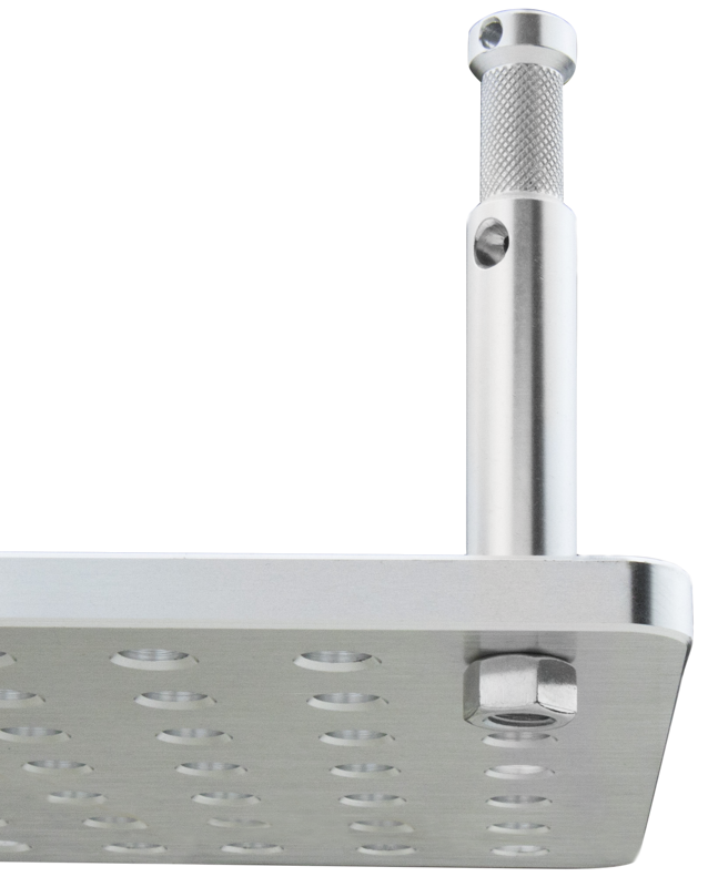 KUPO KS-129 3.5" Extra Long 5/8" Baby Stud with 3/8''-16 Male Thread