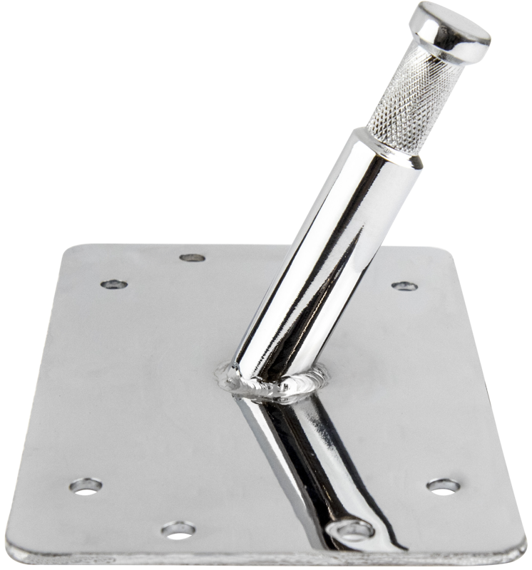 This baby wall plate has 8 anchor points for nails or screws giving options for mounting anywhere. May be used on a wall