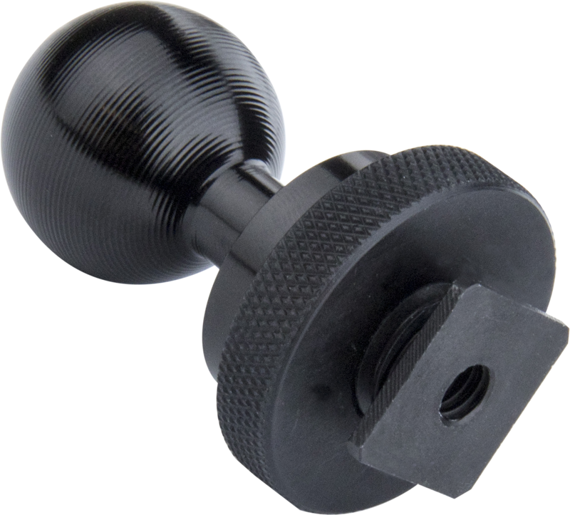 KUPO KS-407 Super Knuckle Ball With Cold Shoe Adapter