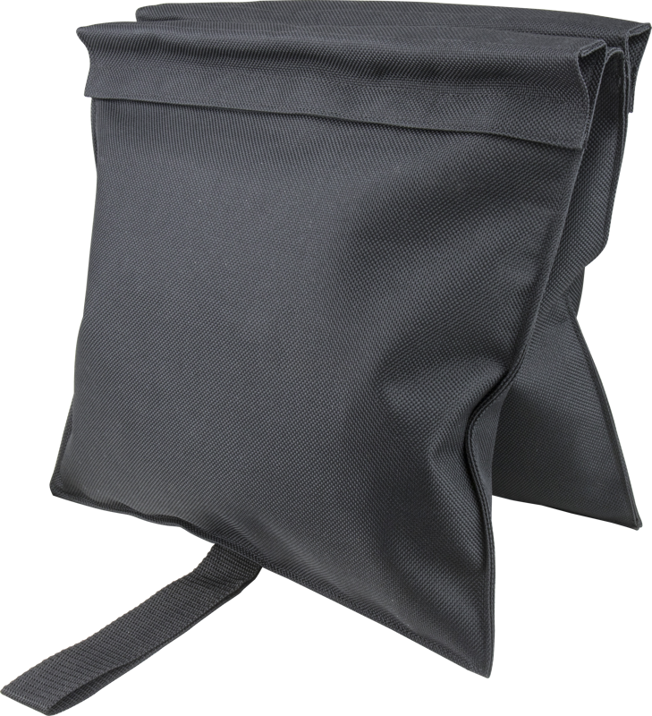 Sand bags are an indispensible safety measure on any set to ensure that stands don't tip over or damage expensive equipment and cause injury