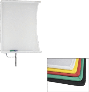 KUPO KT-2436OSBB 24"x 36" Open End Flag Frame - Single Black Bobbin Net