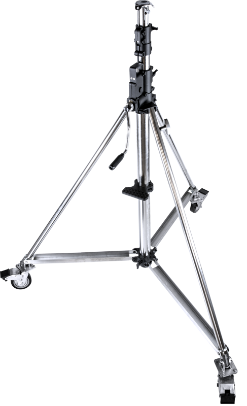 KUPO 484 Heavy Duty Wind-Up Low Base Steel Stand