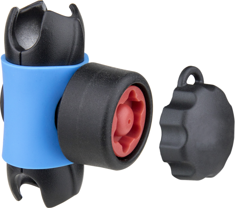 Super knuckle features a double socket arm and ball head in each end which can be locked by the centre knob. It offers an ultra-versatile solution for mounting and positioning.