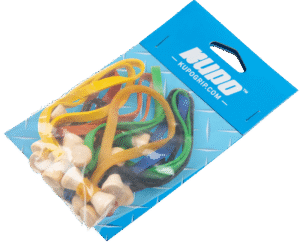 KUPO Elastic Cable tie 5" -10pcs Mixed color