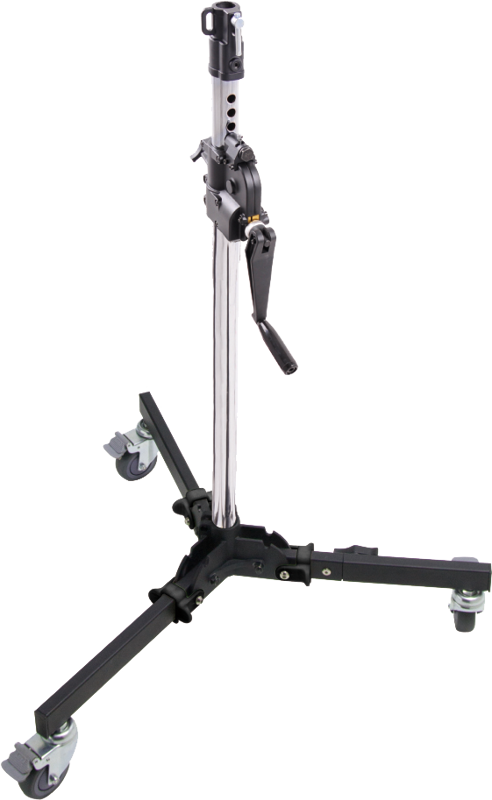 KUPO 382M 2Sct Low Base Wind-Up Stand