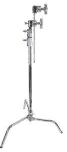 KUPO CS-20MK 20" C Stand w/ Sliding Leg Kits (Silver)