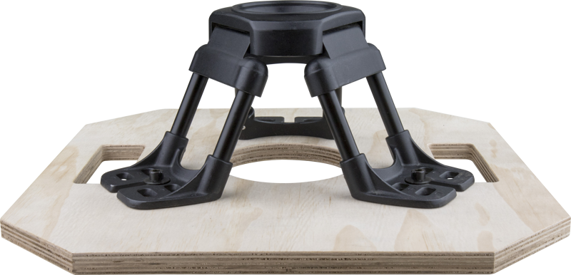 KUPO KAB-018 Octagon Hi-Hat Wood Board