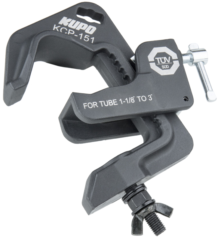 KUPO KCP-151 Ratcheting Jaw C Clamp With M12 Bolt & Nut