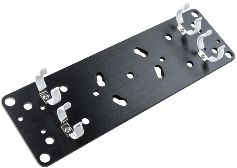 KUPO KCP-402 Twist-Lock Mounting Plate For Dual Fluorescent T12 Lamps