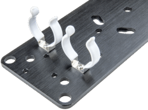 KUPO KCP-402 Twist-Lock Mounting Plate For Dual Fluorescent T12 Lamps