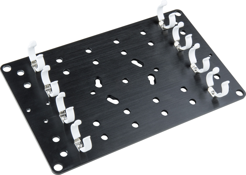 KUPO KCP-404 Twist-Lock Mounting Plate For Four Fluorescent T12 Lamps