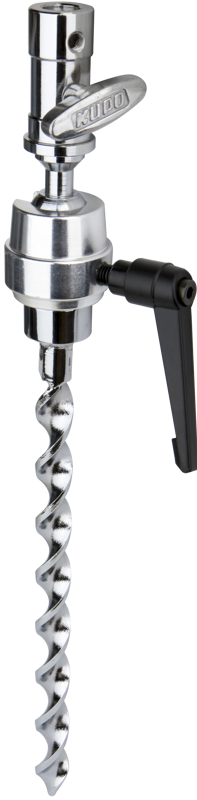 Made of chrome plate steel.