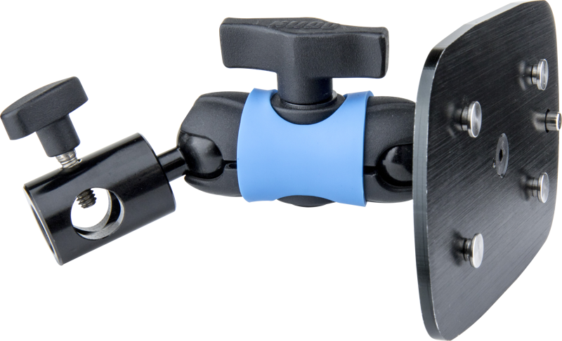 KUPO KCP-421 Mounting Plate w/ Super Knuckle Baby Receiver