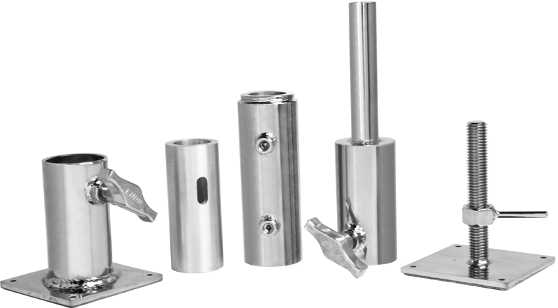 KUPO KCP-712TSK Telescopic Wall Spreader Kit For Pipe 1-1/2" Schedule 40 (O.D.48.3mm)