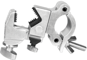 KUPO KCP-715P Toothy Convi. Clamp w/ Half Coupler