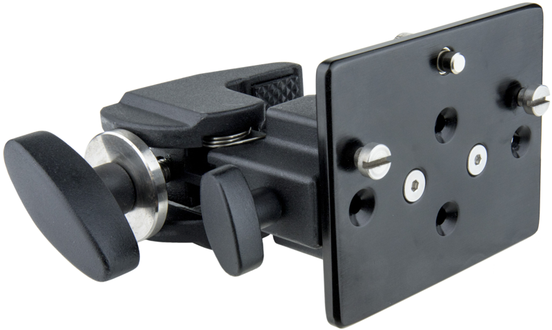 KUPO KCP-740 Super Convi Clamp With Front Box Mounting Plate