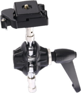 KUPO KS-105 Verstile Swivel Adapter With Quick Release Camera Plate