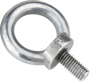 KUPO KS-155L Ring Bolt 3/8"-16 X 20mm Stainless Steel, Long Thread