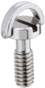 KUPO KS-184 Stainless Steel Flat Head Shaft D Ring 1/4" Screws(21mm)