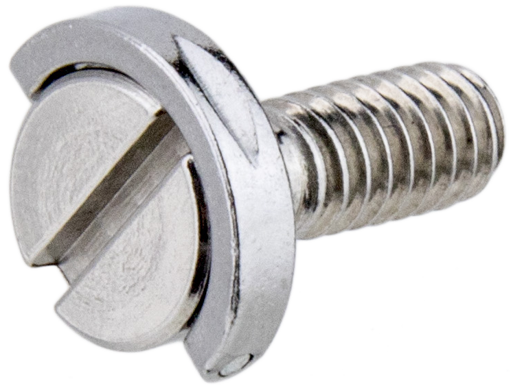 KUPO KS-184 Stainless Steel Flat Head Shaft D Ring 1/4" Screws(21mm)