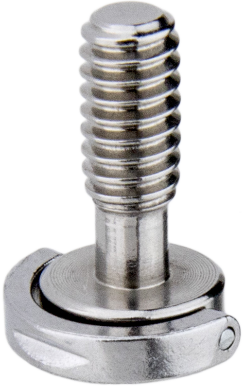 KUPO KS-184 Stainless Steel Flat Head Shaft D Ring 1/4" Screws(21mm)
