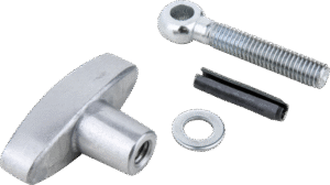 KUPO KS-192 Eyebolt With Aluminum Casting Stud 3/8"-16F & 3/8"-16F