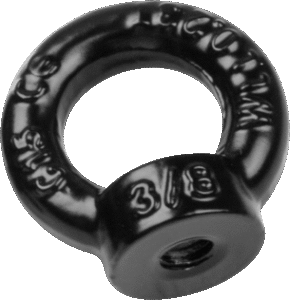 KUPO KS-268 Ring Nut 3/8"-16 Steel(Black)
