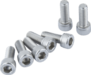 KUPO KS-296 M6*16mm Stainles Steel Hex Socket Cap (Set of 7)