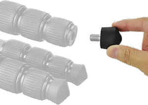 KUPO KS-360 Universal Rubber Feet Pad w/ 3/8"-16X13mm Thread (Set of 3)