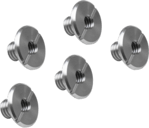 KUPO KS-361 Stainless Steel Sloted Pan Head 3/8"-16*10mm Screw ( 5 Pcs)