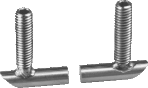 KUPO KS-370 Round Body Starter With 3/8"-16 Male Thread ( Set of 2)