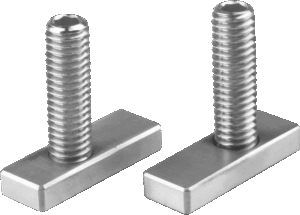 KUPO KS-372 Mini Flat Body Starter With 3/8" Male Thread ( Set of 2)