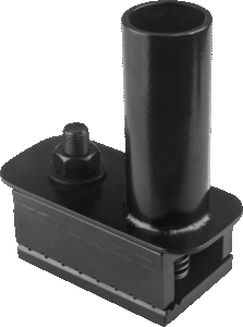 KUPO KS-384 Single Pinch Clamp With 1-1/4" Starter