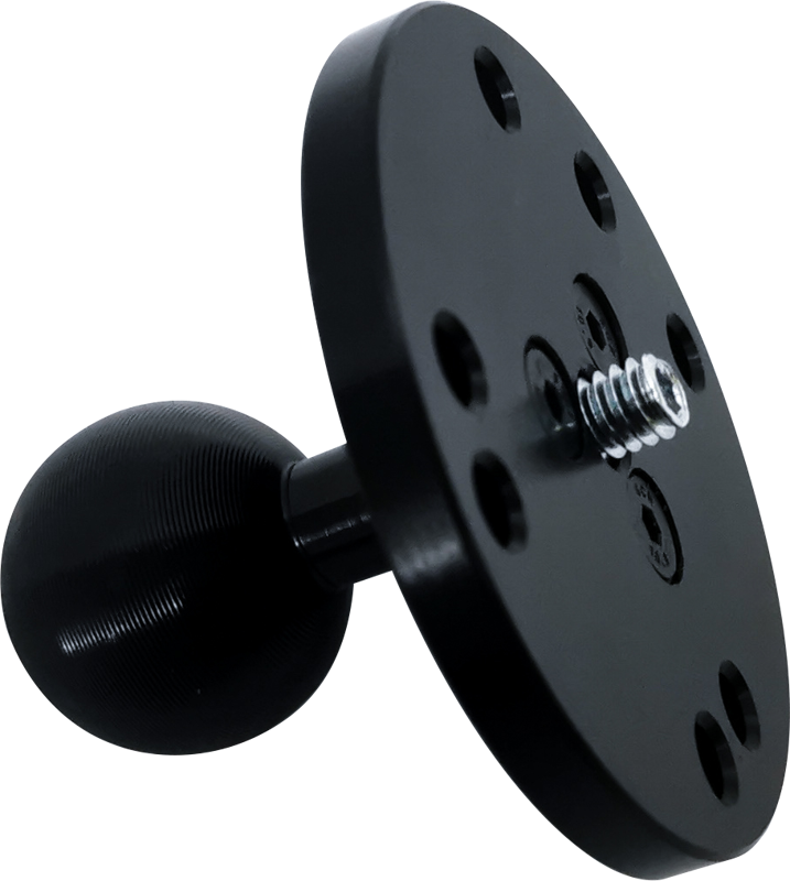 KUPO KS-427 Round Plate Ball Head For Drill w/ Holes 1/4"-20 Male Threaded