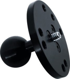 KUPO KS-427 Round Plate Ball Head For Drill w/ Holes 1/4"-20 Male Threaded