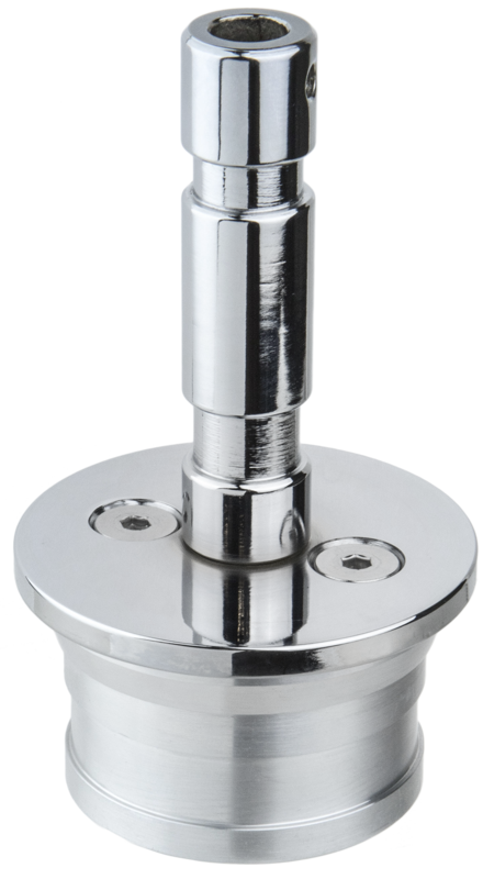 KUPO KS-664M 1-1/8" (28mm) Junior Pin To Elemack/Euro Adapter(M12)