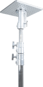 KUPO KS-665 1-1/8"(28mm) Junior Pin Cheeseplate Adapter (3/8"-16