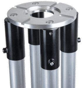 KUPO KS-687 Mitchell To Mitchell Riser With Pipe Clamp Adapter