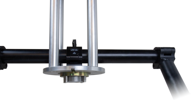 KUPO KS-696 Mitchell Mount With 2" Coupler Collar Castle & Nut