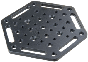 KUPO KS-0406 Hex Cheese Plate For 6" Suction Cup