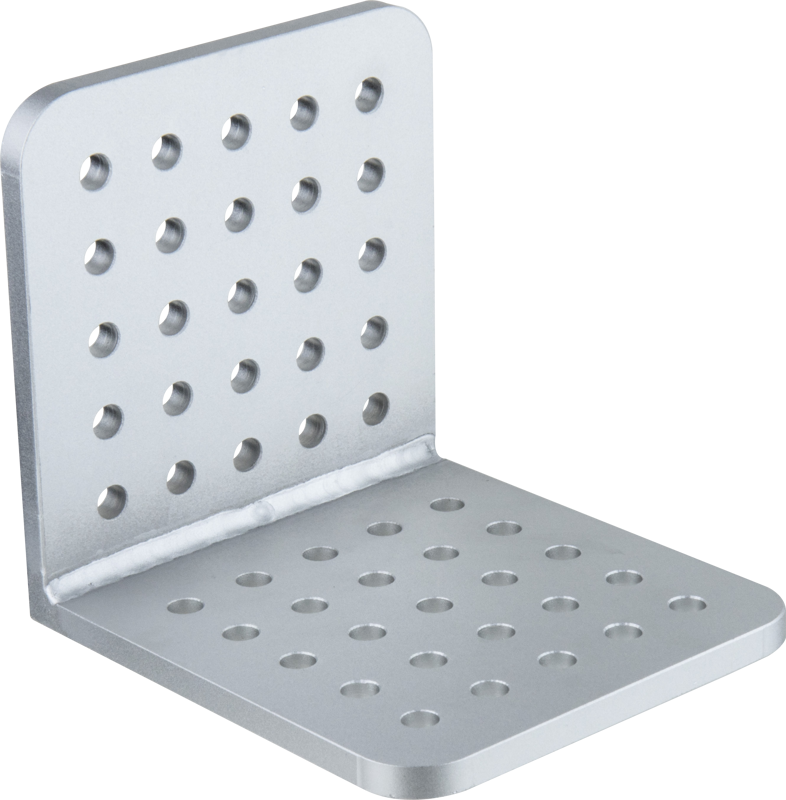 KUPO KS-0606L L-Cheese-Plate 6"(15.2cm)X 6"(15.2cm) With 3/8" Hole