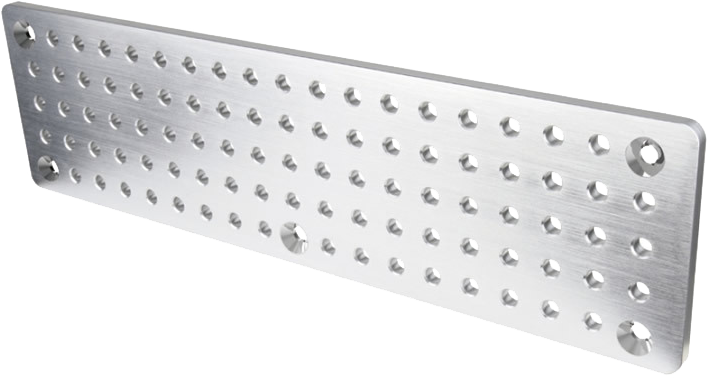 KUPO KS-5520 5.5"X 20" Rectangle Cheeseplate (Aluminum)